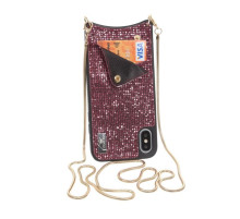 Чехол для мобильного телефона BeCover Glitter Wallet Apple iPhone Xs Max Pink (703623) (703623)