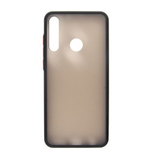 Чохол до мобільного телефона Dengos Matt Huawei Y6P, black (DG-TPU-MATT-54) (DG-TPU-MATT-54)