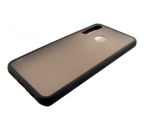 Чохол до мобільного телефона Dengos Matt Huawei Y6P, black (DG-TPU-MATT-54) (DG-TPU-MATT-54)