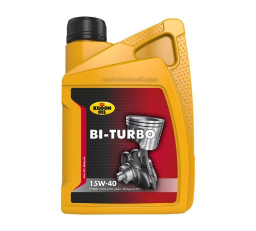Моторна олива Kroon-Oil BI-TURBO 15W-40 1л (KL 00215)