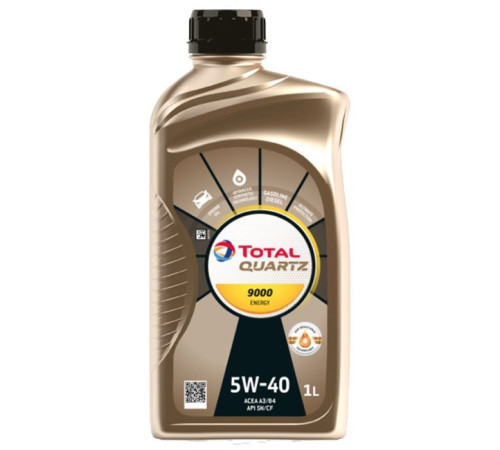 Моторное масло Total QUARTZ 9000 ENERGY 5W-40 1л (TL 216599)