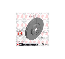 Тормозной диск ZIMMERMANN 150.3449.20