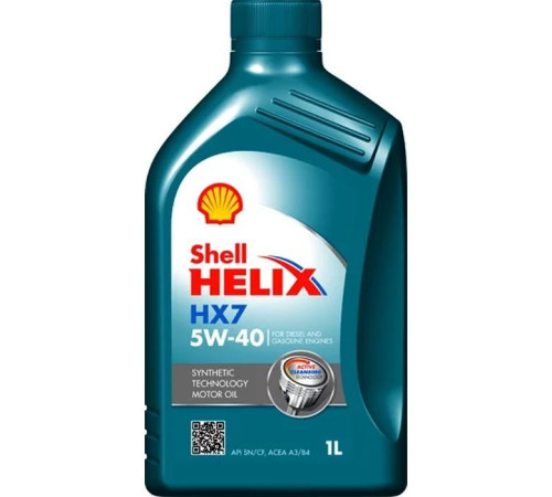 Моторное масло Shell Helix HX7 5W40 1л (2102)