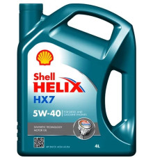 Моторна олива Shell Helix HX7 5W40 4л (2123)