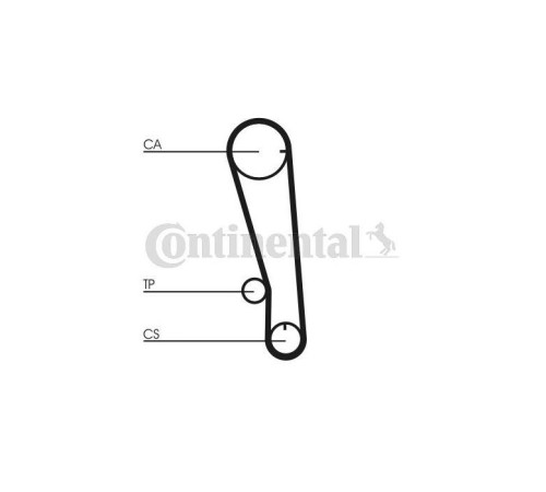 Ремінь ГРМ CONTITECH CT665