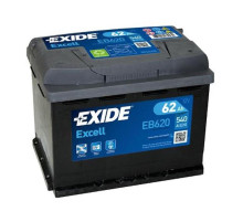 Акумулятор автомобільний EXIDE EXCELL 62A (EB620)