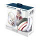 Наушники Gembird MHS-03 White/Red (MHS-03-WTRD)
