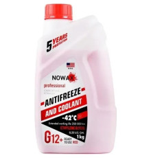 Антифриз NOWAX RED G12 1кг (NX01006)