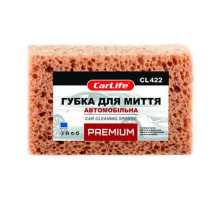 Губка для мытья CarLife PREMIUM с большими порами 190x120x70mm, коричневая (CL-422)