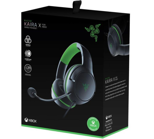 Навушники Razer Kaira X for Xbox Black (RZ04-03970100-R3M1)