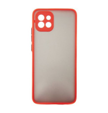 Чохол до мобільного телефона Dengos Matte Samsung Galaxy A03 (red) (DG-TPU-MATT-95)