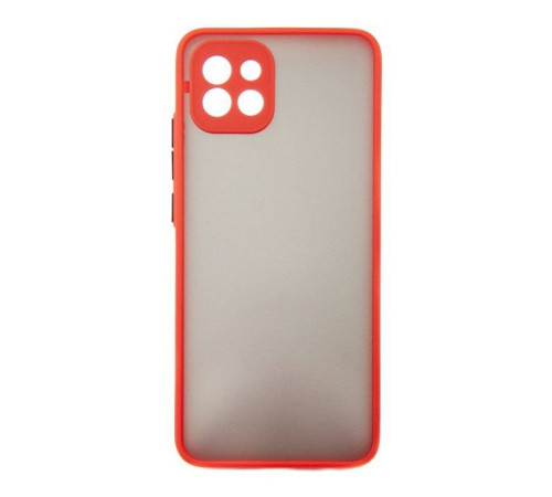 Чохол до мобільного телефона Dengos Matte Samsung Galaxy A03 (red) (DG-TPU-MATT-95)