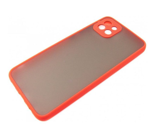 Чохол до мобільного телефона Dengos Matte Samsung Galaxy A03 (red) (DG-TPU-MATT-95)