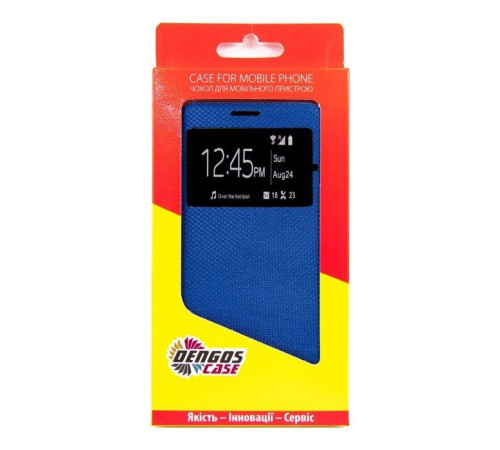 Чохол до мобільного телефона Dengos OPPO A16 (blue) (DG-SL-BK-313)