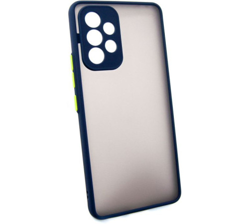 Чохол до мобільного телефона Dengos Matte Samsung Galaxy A53 (blue) (DG-TPU-MATT-101)