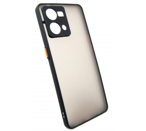 Чохол до мобільного телефона Dengos Matte OPPO Reno 7 (black) (DG-TPU-MATT-111)