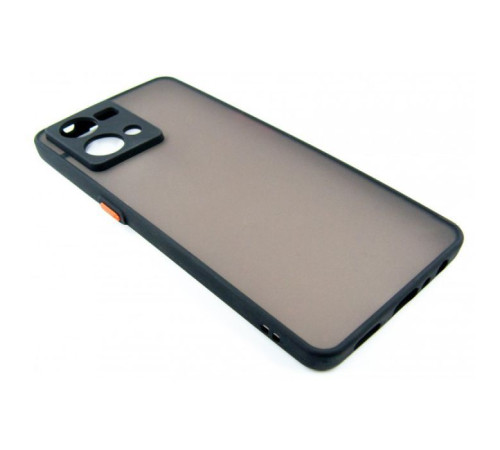 Чохол до мобільного телефона Dengos Matte OPPO Reno 7 (black) (DG-TPU-MATT-111)