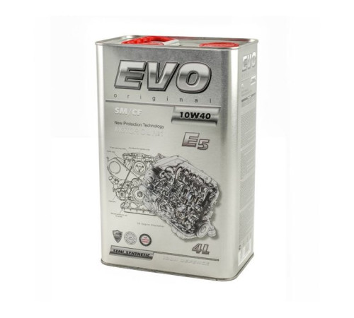 Моторна олива EVO E5 10W-40 SM/CF 4L (E5 4L 10W-40)