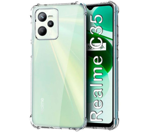 Чохол до мобільного телефона BeCover Anti-Shock Realme C35 Clear (707894)