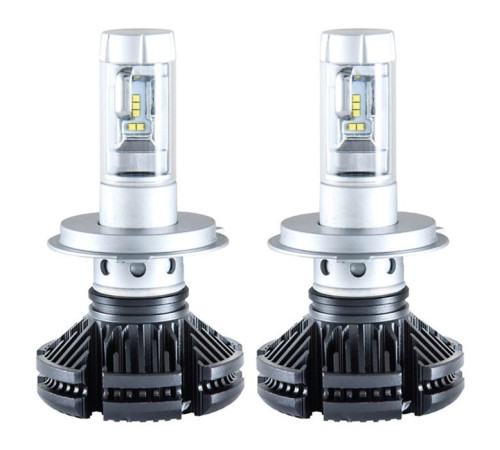 Автолампа SOLAR H4 12/24V 6000Lm 50W ZES Chip (8804)