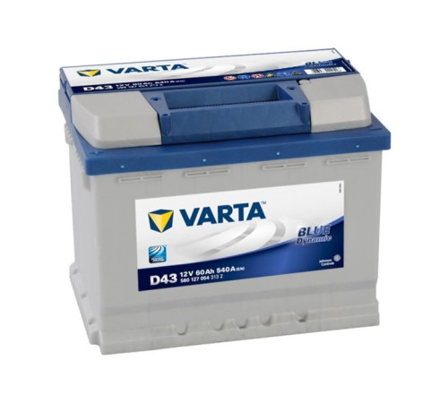 Акумулятор автомобільний Varta 60Аг Blue Dynamic D43 (560127054)