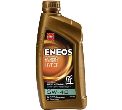 Моторна олива ENEOS HYPER 5W-40 1л (EU0031401N)
