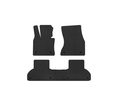 Килимок в салон EVAtech BMW X5 (F15) 2013-2018 3 покоління SUV EU (BM330Z3BW6RBB)