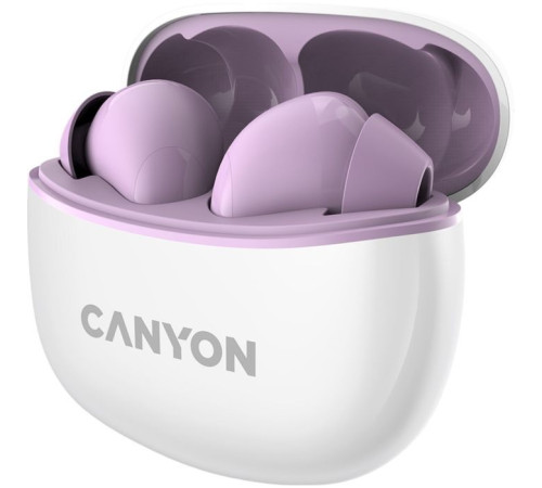 Навушники Canyon TWS-5 Purple (CNS-TWS5PU)