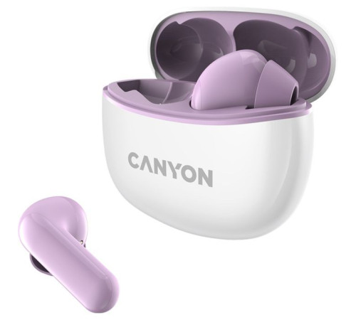 Навушники Canyon TWS-5 Purple (CNS-TWS5PU)