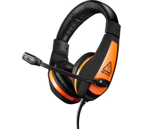 Навушники Canyon Star Raider GH-1A Black-Orange (CND-SGHS1A)