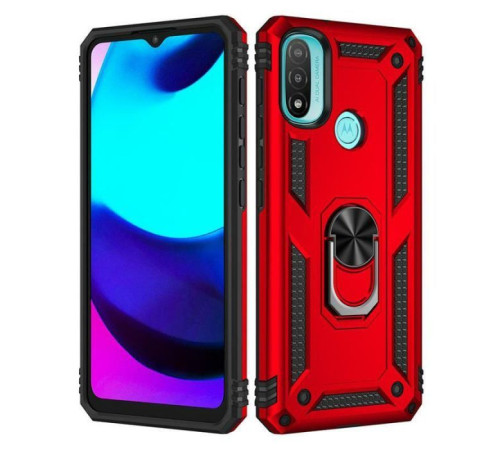 Чохол до мобільного телефона BeCover Military Motorola Moto E20 Red (708835)