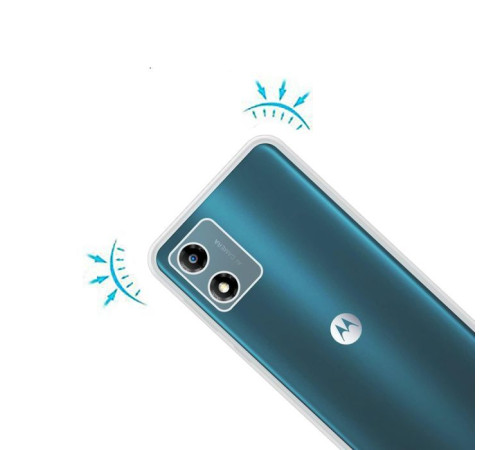 Чохол до мобільного телефона BeCover Motorola Moto E13 Transparancy (708819)