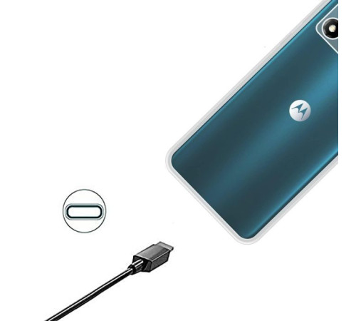 Чохол до мобільного телефона BeCover Motorola Moto E13 Transparancy (708819)