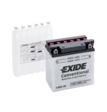 Акумулятор автомобільний EXIDE CONVENTIONAL 9Ah Ев (-/+) (85EN) (12N9-3B)