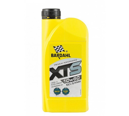 Моторна олива BARDAHL XTS 10W60 1л (36251)