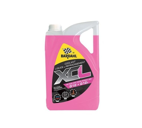 Антифриз BARDAHL G12+ (-35) LIQUIDE DE REFROIDISSEMENT ROUGE червоний 5л (8513)