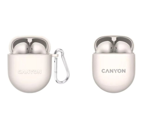 Навушники Canyon TWS-6 Beige (CNS-TWS6BE)