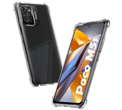 Чохол до мобільного телефона BeCover Anti-Shock Poco M5s Clear (708895)