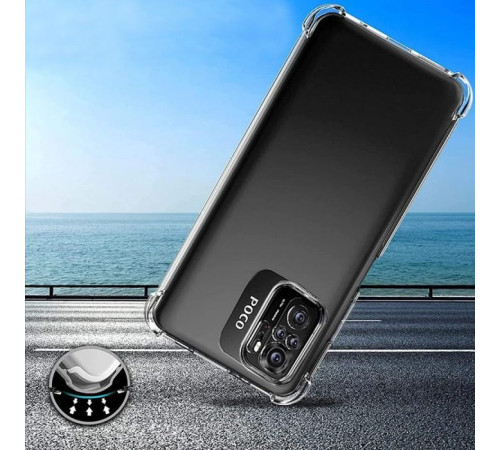 Чохол до мобільного телефона BeCover Anti-Shock Poco M5s Clear (708895)