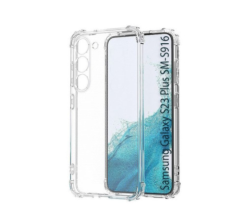 Чохол до мобільного телефона BeCover Anti-Shock Samsung Galaxy S23 Plus SM-S916 Clear (708926)