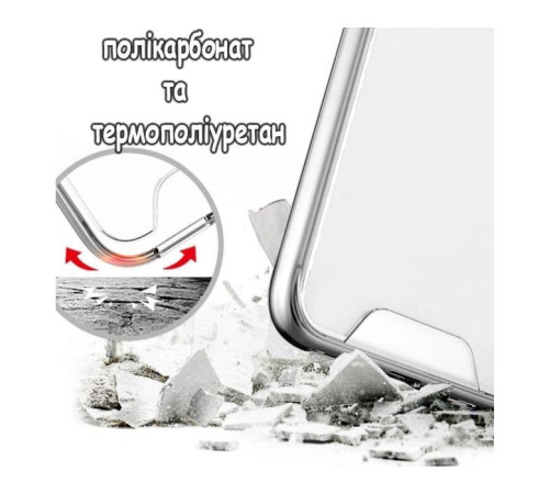 Чохол до мобільного телефона BeCover Space Case Samsung Galaxy S23 SM-S911 Transparancy (708958)