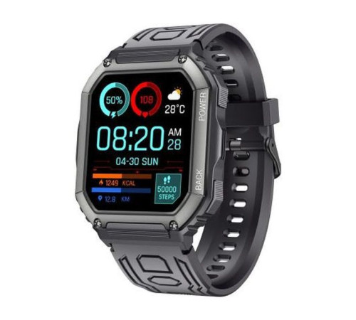 Смарт-годинник Gelius Pro GP-SW007 (Tactical Navy) Bluetooth call (IP68) Black (GP-SW007 Black)