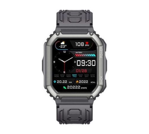 Смарт-годинник Gelius Pro GP-SW007 (Tactical Navy) Bluetooth call (IP68) Black (GP-SW007 Black)