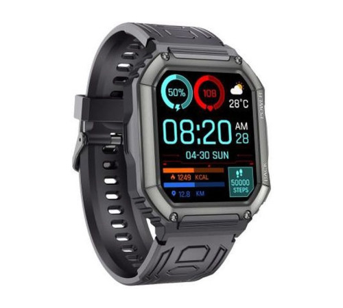 Смарт-годинник Gelius Pro GP-SW007 (Tactical Navy) Bluetooth call (IP68) Black (GP-SW007 Black)