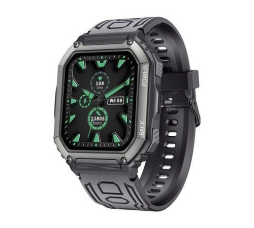 Смарт-годинник Gelius Pro GP-SW007 (Tactical Navy) Bluetooth call (IP68) Black (GP-SW007 Black)