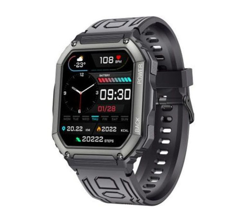 Смарт-годинник Gelius Pro GP-SW007 (Tactical Navy) Bluetooth call (IP68) Black (GP-SW007 Black)