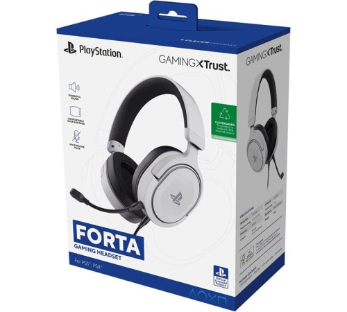 Навушники Trust GXT 498 Forta for PS5 White (24716)