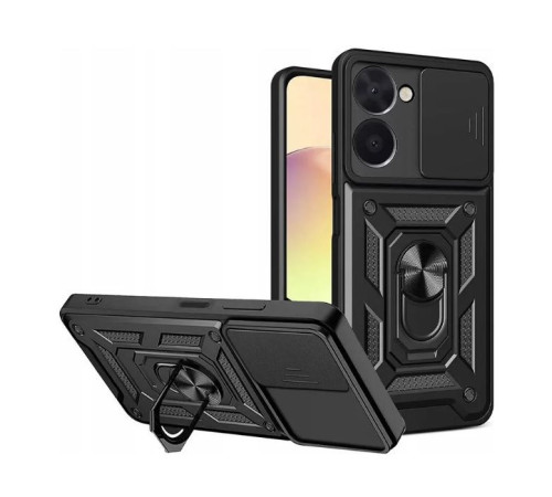 Чохол до мобільного телефона BeCover Military Realme C33 2022/C33 2023 Black (709170)