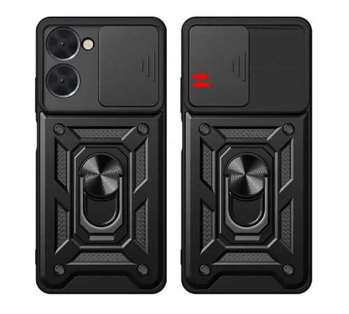 Чохол до мобільного телефона BeCover Military Realme C33 2022/C33 2023 Black (709170)