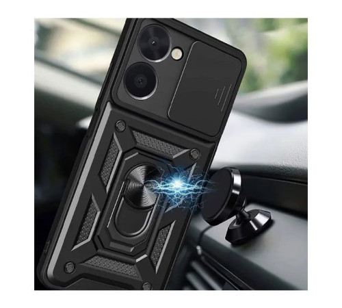 Чохол до мобільного телефона BeCover Military Realme C33 2022/C33 2023 Black (709170)